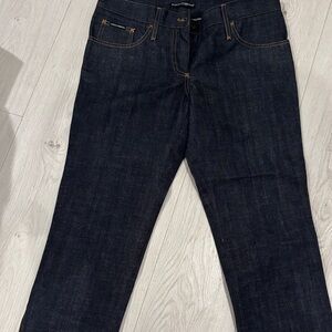 Dolce & Gabbana Deep Indigo Straight Jeans